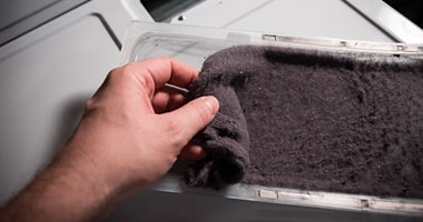 Clean Dryer Trap